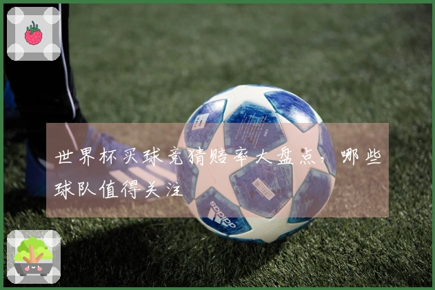 世界杯买球竞猜赔率大盘点，哪些球队值得关注